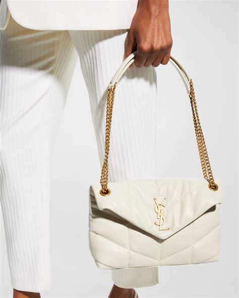 sac yves saint laurent velour|Saint Laurent Lou Puffer Small YSL Shoulder Bag in .